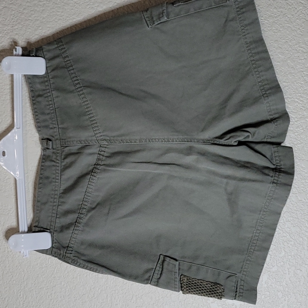 Lauren Ralph Lauren 4P Greenish Gray Shorts - Picture 5 of 6